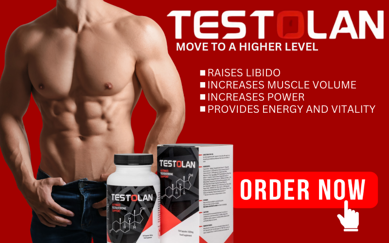 Testolan - more energy and sculpted muscles, you can train longer and more intensely, the libido increases and sex is better than ever